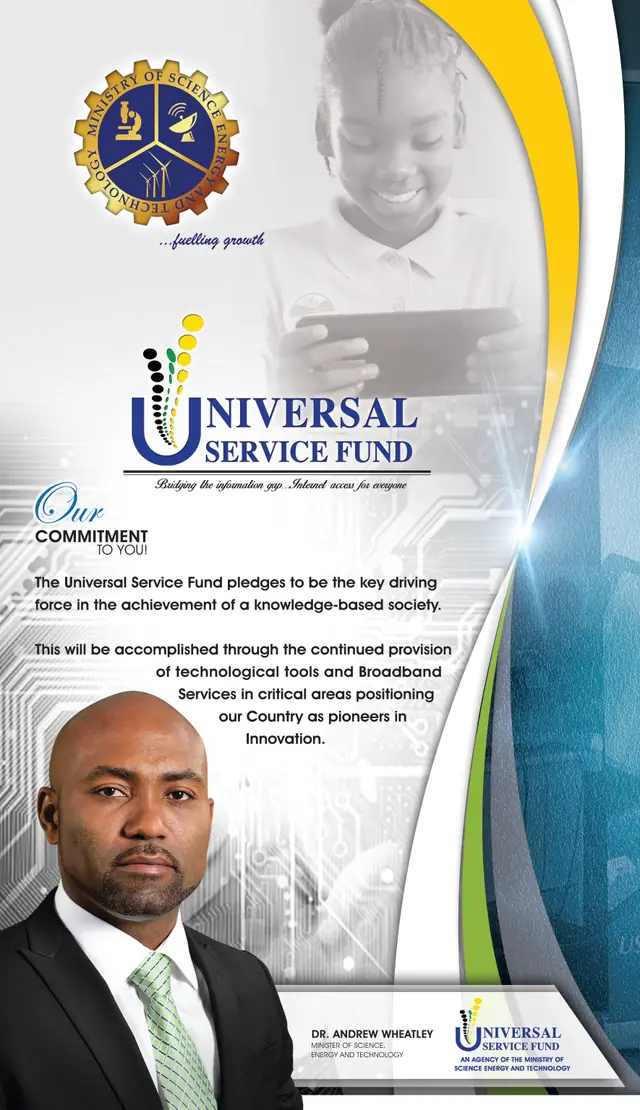 Universal Service Fund Gleaner ad