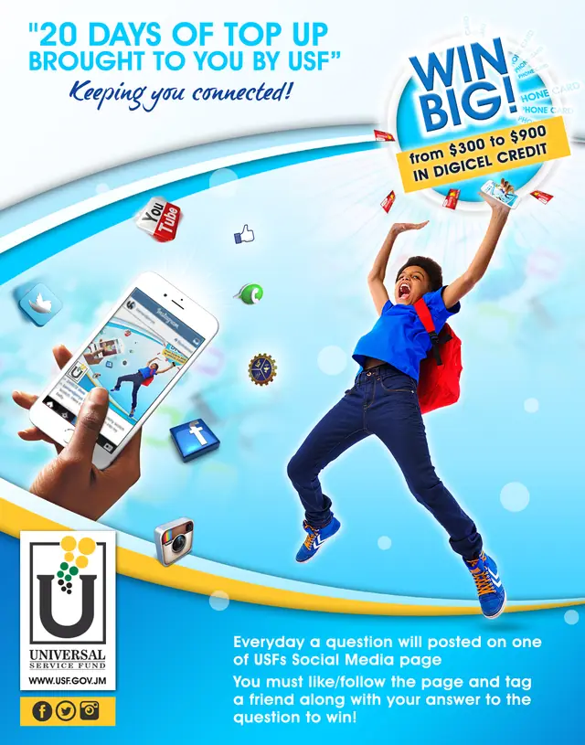 Universal Service Fund social flyer