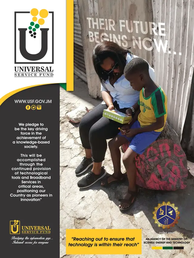 Universal Service Fund CEO feature ad